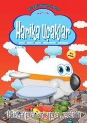 Harika Uçaklar Boyama Kitabı