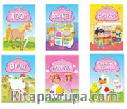 Aktiviteli Boyama Kitabı Pembe Seri Set