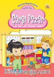 Çarşı Pazar Boyama Kitabı