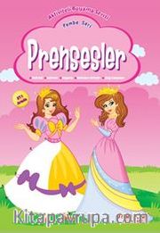 Prensesler Boyama Kitabı