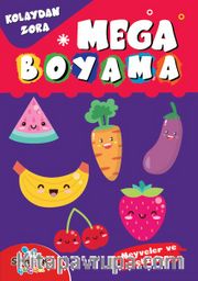 Mega Boyama Meyveler ve Sebzeler