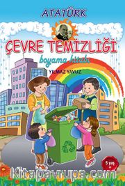 Atatürk  Çevre Temizliği Boyama Kitabı