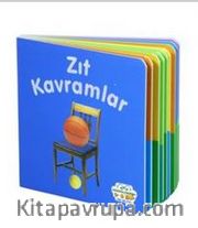Zıt Kavramlar Mini Karton Kitaplar