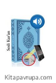 Kuranı Kerim Bilgisayar Hatlı Mavi Renk Rahle Boy