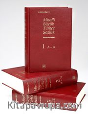 Misalli Büyük Türkçe Sözlük 3 CİLT