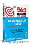 Kaymakamlık Ve Kurum Sınavlarına Hazırlık Anayasa Hukuku 565 Çözümlü Soru Bankası 