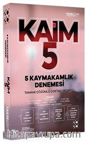 2020 Kaim Kaymakamlık 5 Deneme Çözümlü 