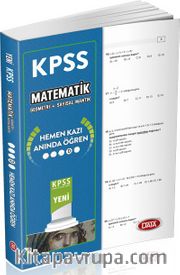 KPSS Matematik Geometri Sayısal Mantık Kazı Bil Anında Öğren Çek Kopar Yaprak Test