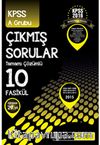 2016 KPSS A Grubu 2006-2015 Tamamı Çözümlü 10 Fasikül Çıkmış Sorular 
