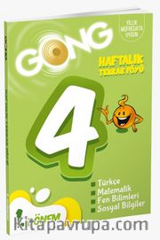 Gong 4. Sınıf 1. Dönem Haftalık Tekrar Föyü 
