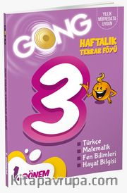 Gong 3. Sınıf 1. Dönem Haftalık Tekrar Föyü