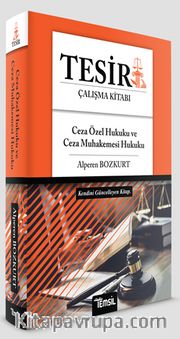 Tesir Ceza Özel Hukuku Ceza Muhakemesi Hukuku 