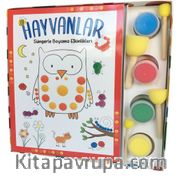 Süngerle Boyama Kiti - Hayvanlar 
