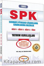 SPK 1005 Yatırım Kuruluşları  (Düzey 1 - Düzey 2 - Düzey 3)