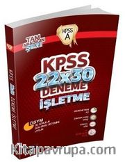 2016 KPSS 22x30 Deneme İşletme