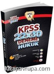 2016 KPSS 22x30 Deneme Hukuk