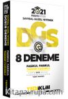 2021 Prestij Serisi DGS Tamamı Çözümlü 8 Fasikül Deneme