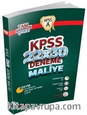 2016 KPSS 22x30 Deneme Maliye