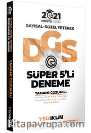 2021 Prestij Serisi DGS Tamamı Çözümlü Süper 5 Deneme