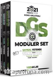 2021 Prestij Serisi DGS Konu Anlatımlı Modüler Set (Tamamı Renkli 3 Cilt)