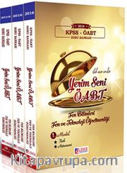 2016 KPSS-ÖABT Yerim Seni ÖABT Fen Bilimleri Fen ve Teknoloji Öğretmenliği Soru Bankası (ÖABT-FEN-SB-112)