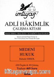 İmtiyaz Adli Hakimlik Çalışma Kitabı Medeni Hukuk 