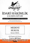 İmtiyaz İdari Hakimlik Çalışma Kitabı Medeni Hukuk 