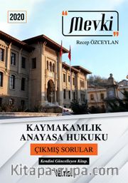 Mevki Kaymakamlık Anayasa Hukuku  Çıkmış Sorular