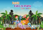 Deniz Dinozorlarla / Boyama Kitabı