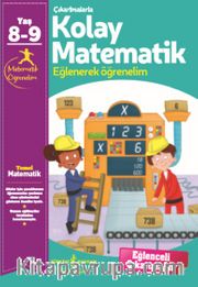 Çıkartmalarla Kolay Matematik (8-9 Yaş)
