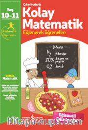 Çıkartmalarla Kolay Matematik (10-11 Yaş)
