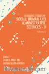 Academic Studies in Social, Human and Administrative Sciences – II Vol 2