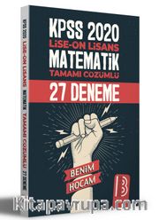 2021 KPSS Lise Ön Lisans Matematik Tamamı Çözümlü 27 Deneme