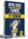 2021 KPSS Lise Ön Lisans Türkçe Tamamı Çözümlü 27 Deneme