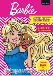 Barbie Süper Kolay Boyama Kitabı