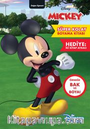Disney Mickey Süper Kolay Boyama Kitabı