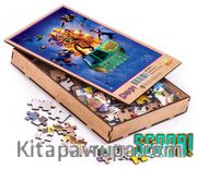 Scooby Doo - Mystery Machine Ahşap Puzzle 108 Parça (KOP-SD249 - C) Lisanslı Ürün