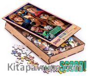 Scooby Doo - Together Ahşap Puzzle 204 Parça (KOP-SD251 - CC) Lisanslı Ürün
