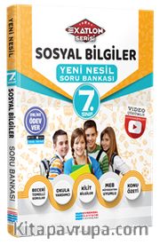 7. Sınıf Sosyal Bilgiler Video Çözümlü Soru Bankası (Exatlon Serisi)