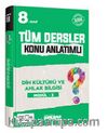8.Sınıf Tüm Dersler Konu Anlatımlı Din Kültürü ve Ahlak Bilgisi Modül-5