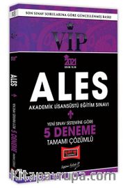 2021 ALES VIP Yeni Sınav Sistemine Göre Tamamı Çözümlü 5 Deneme