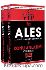 2021 ALES VIP Sayısal-Sözel Bölüm Konu Kitabı Seti