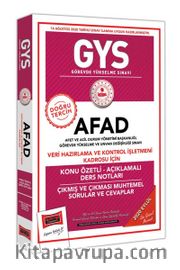 GYS AFAD Veri Hazırlama ve Kontrol İşletmeni Kadrosu İçin Konu Özetli Çıkmış ve Çıkması Muhtemel Sorular