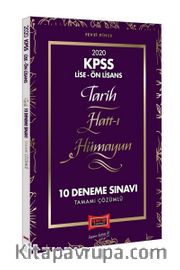 2020 KPSS Lise Ön Lisans Hatt-ı Hümayun Tarih Tamamı Çözümlü 10 Deneme Sınavı