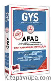 GYS AFAD Satın Alma Memuru Kadrosu İçin Konu Özetli Çıkmış ve Çıkması Muhtemel Sorular