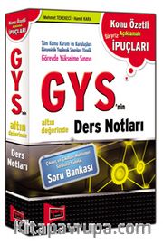2015 GYS'nin Altın Değerinde Ders Notları 