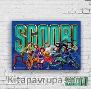 Ahşap Poster - Scooby Doo - Scoob! (BK-SD290) Lisanslı Ürün