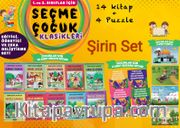 1. ve 2. Sınıflar İçin Şirin Eğitim Seti (14 Kitap + 4 Yapboz)