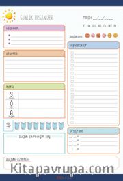 Günlük Organizer Bloknot