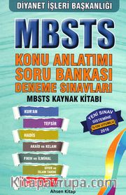 MBSTS Konu Anlatımlı Soru Bankası Deneme Sınavları <br /> MBSTS Kaynak Kitabı
